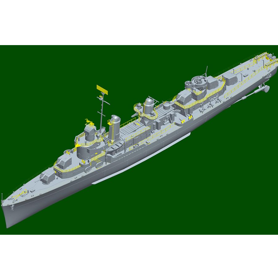 Model Kit Destroyer - طقم نموذج تجميعي بمقياس 1/350 لسفينة