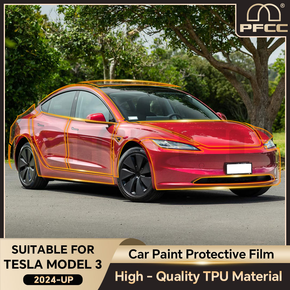 Logo Model Kit - طبقة حماية الطلاء لطراز تسلا 3