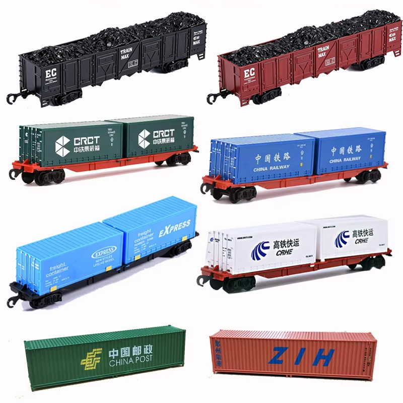 Model Kit Locomotive - محاكاة مصغرة حاوية نماذج من الشاحنات