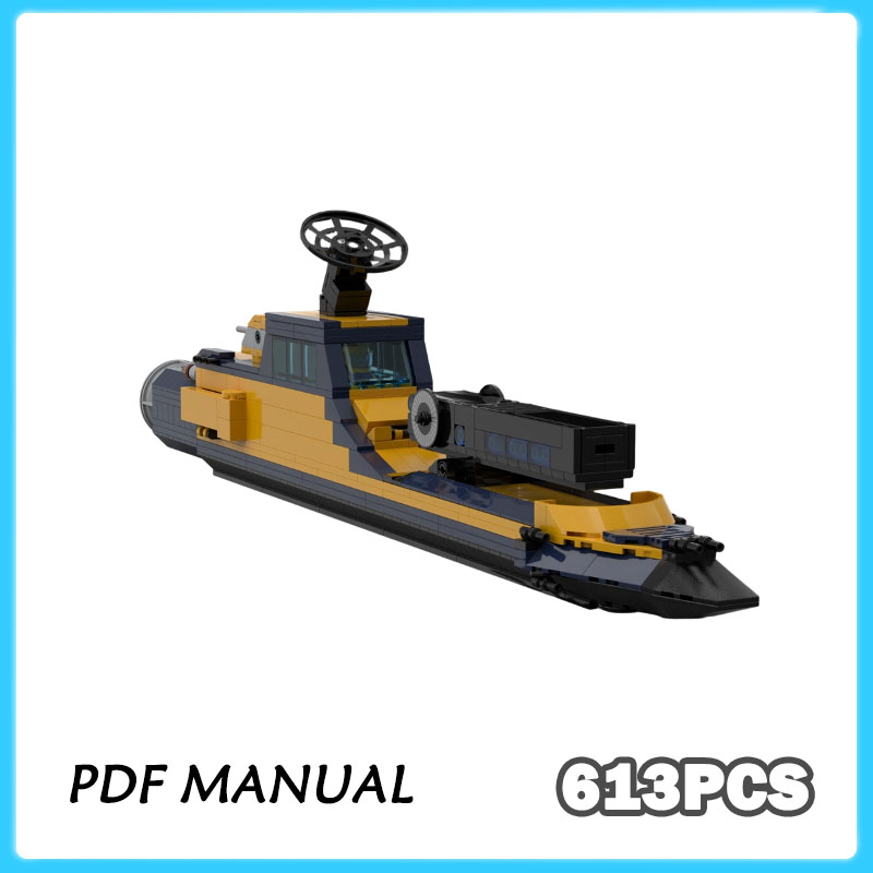 Model Kit Destroyer - مجموعة مكعبات بناء مدمرة عسكرية، نموذج