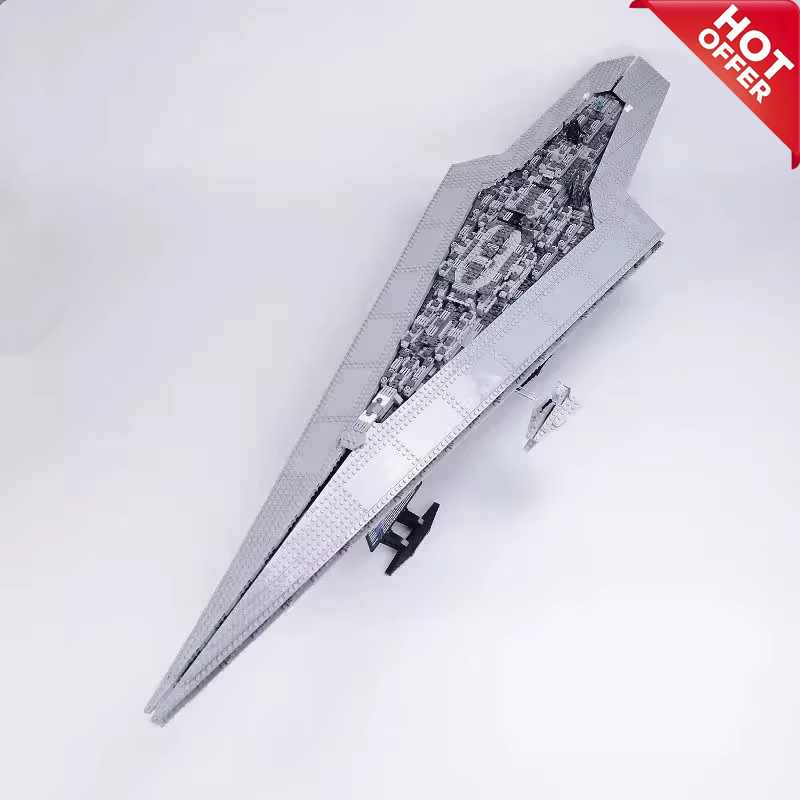 Model Kit Destroyer - طقم بناء سفينة فضاء خيالية ضخمة