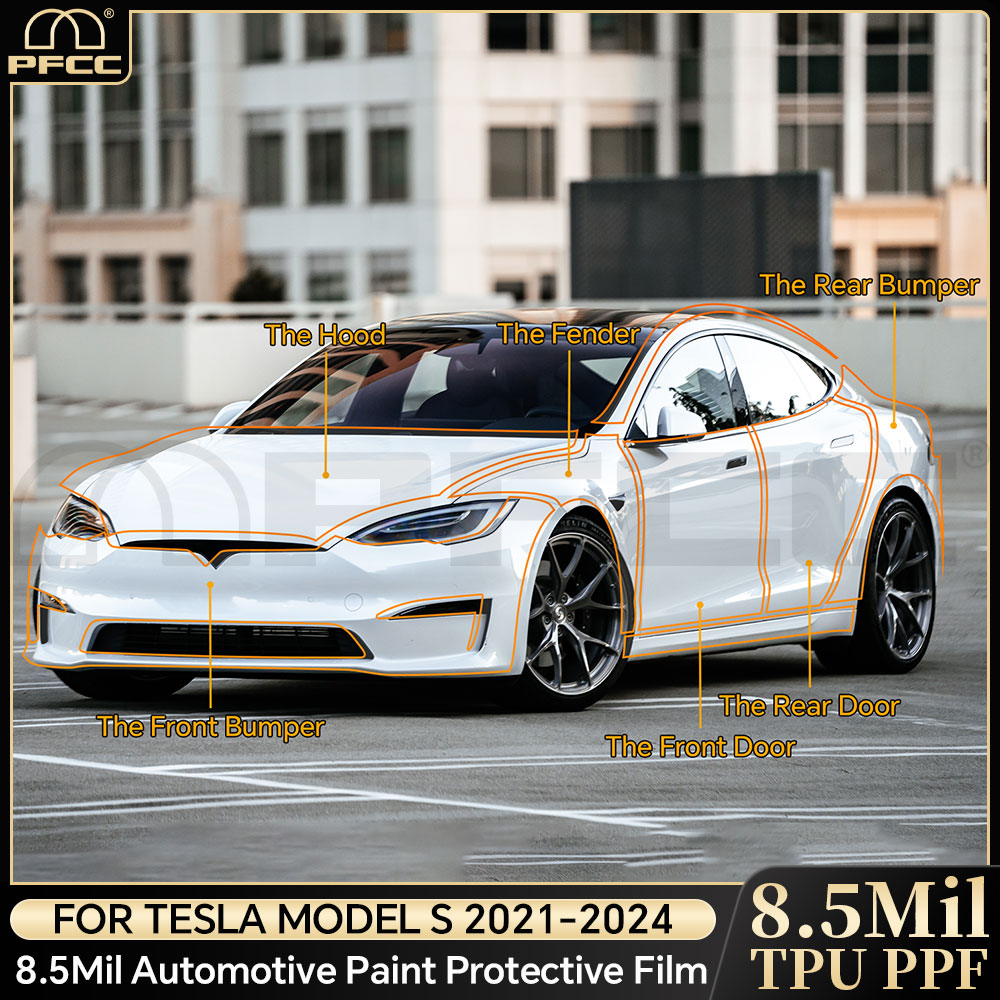 Logo Model Kit - PFCC Tpu طبقة حماية طلاء السيارات