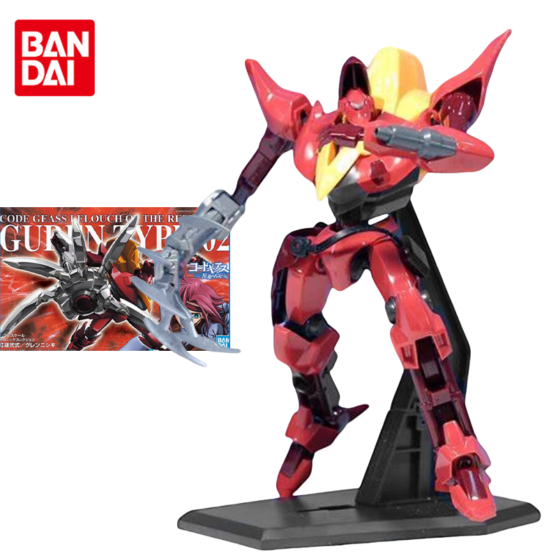 Model Kit Code Geass - بانداي الأصلي أنيمي عمل الشكل GUREN