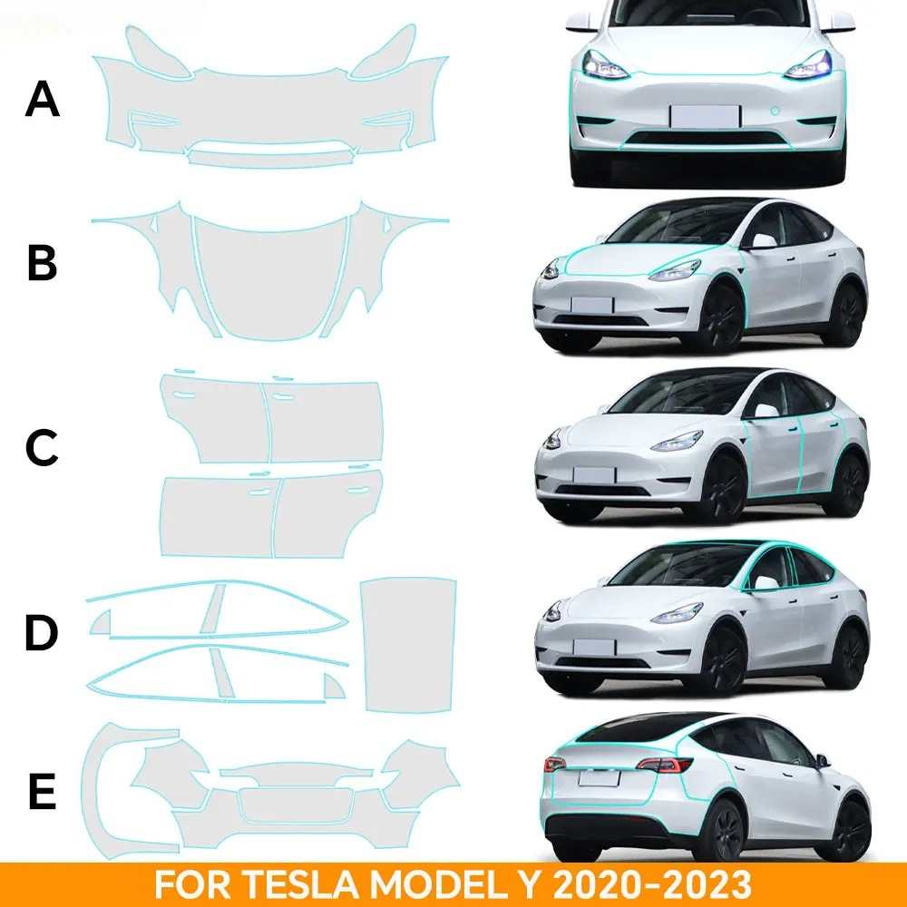 Logo Model Kit - مجموعة أفلام حماية شفافة مضادة للخدوش