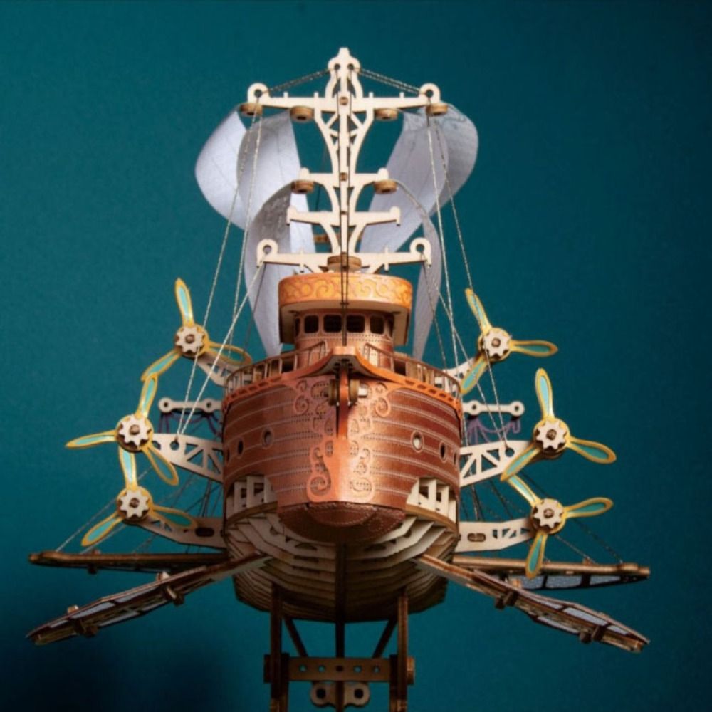 Model Kit Fantasy - نموذج سفينة فضائية رائعة للتجميع، طائرة