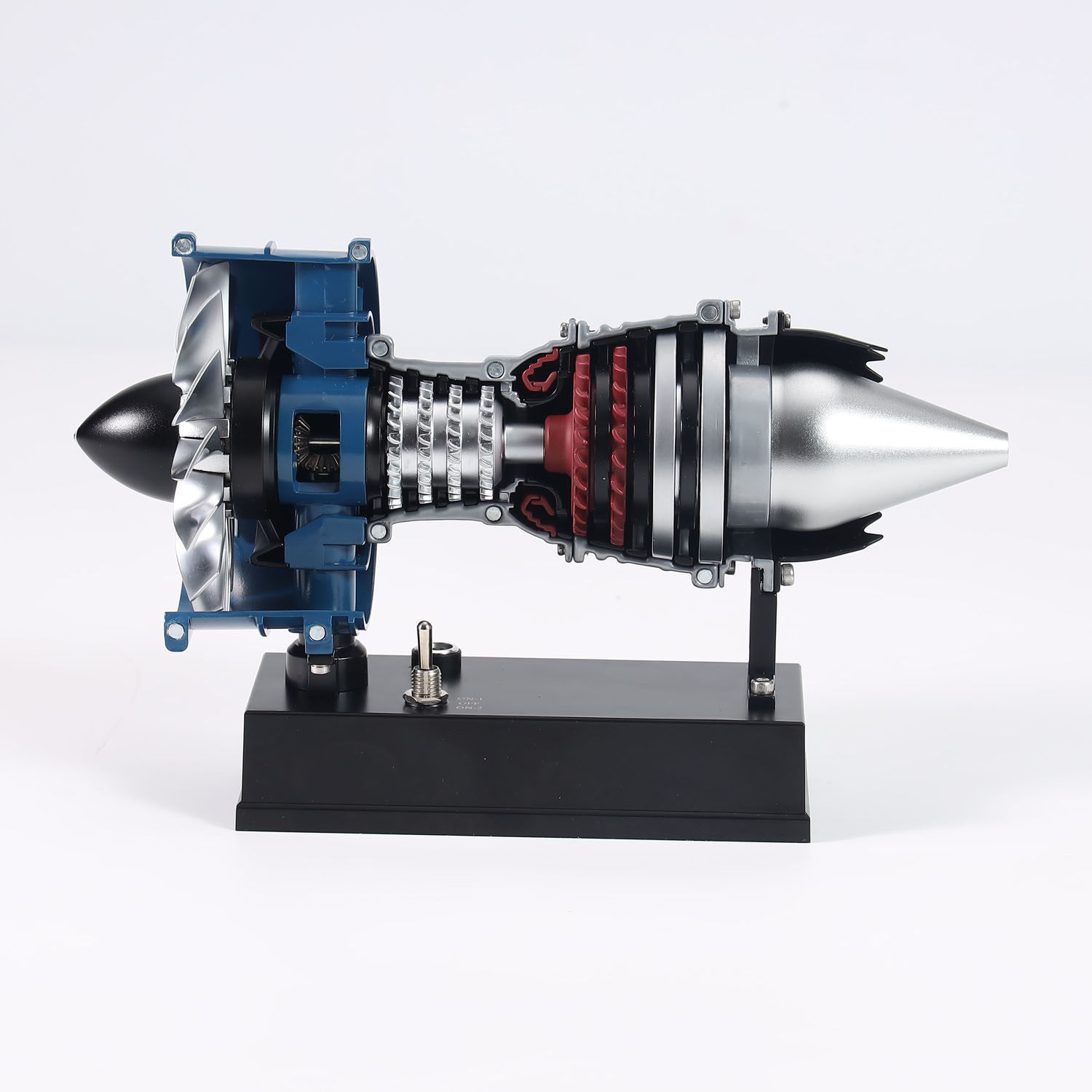 Model Kit Locomotive - DM122 TECHING محرك إيرو توربوفان معدني