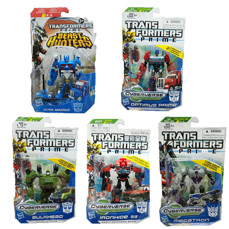 Model Kit Yolopark - المحولات: شخصيات الحركة Prime Cyberverse Scout