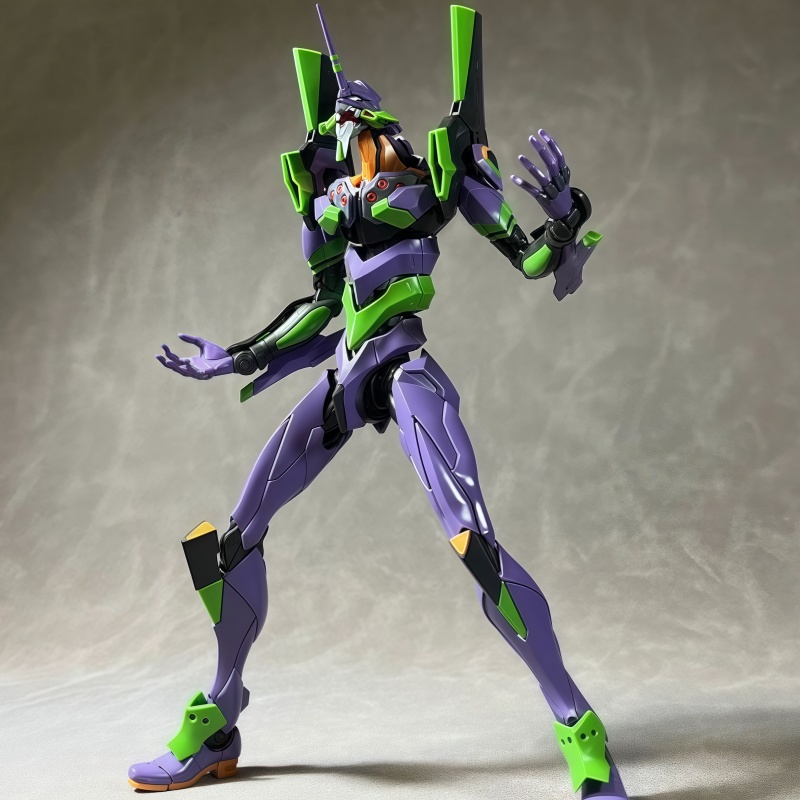 Model Kit Eva 02 - الأسهم الساخنة Rg Evangelion أطقم منمذجة