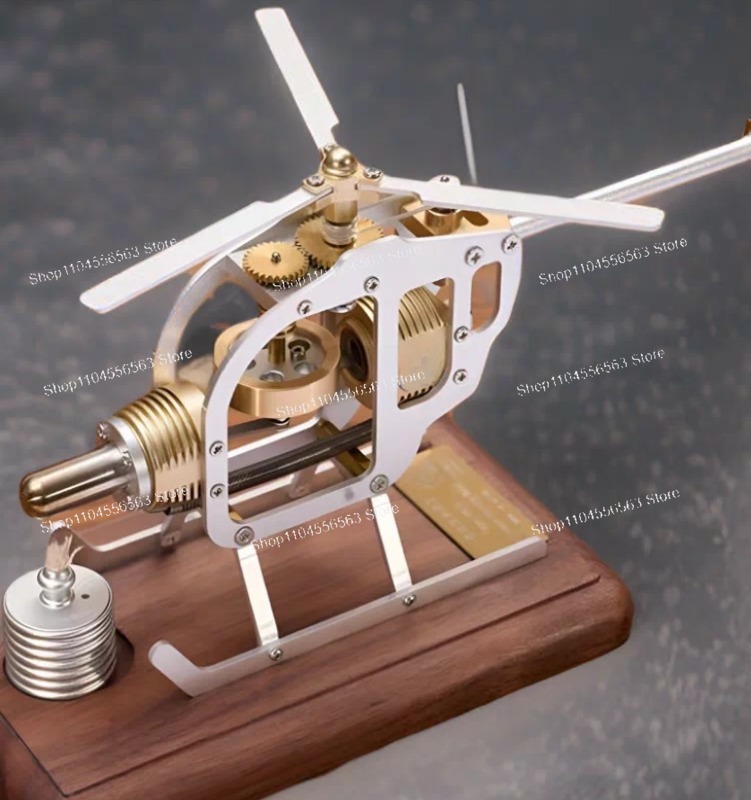 نموذج طائرة هليكوبتر بمحرك ستي - مراجعة Model Kit Engine وسعره