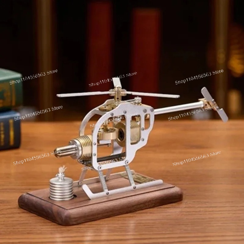 نموذج طائرة هليكوبتر بمحرك ستي - مراجعة Model Kit Engine وسعره