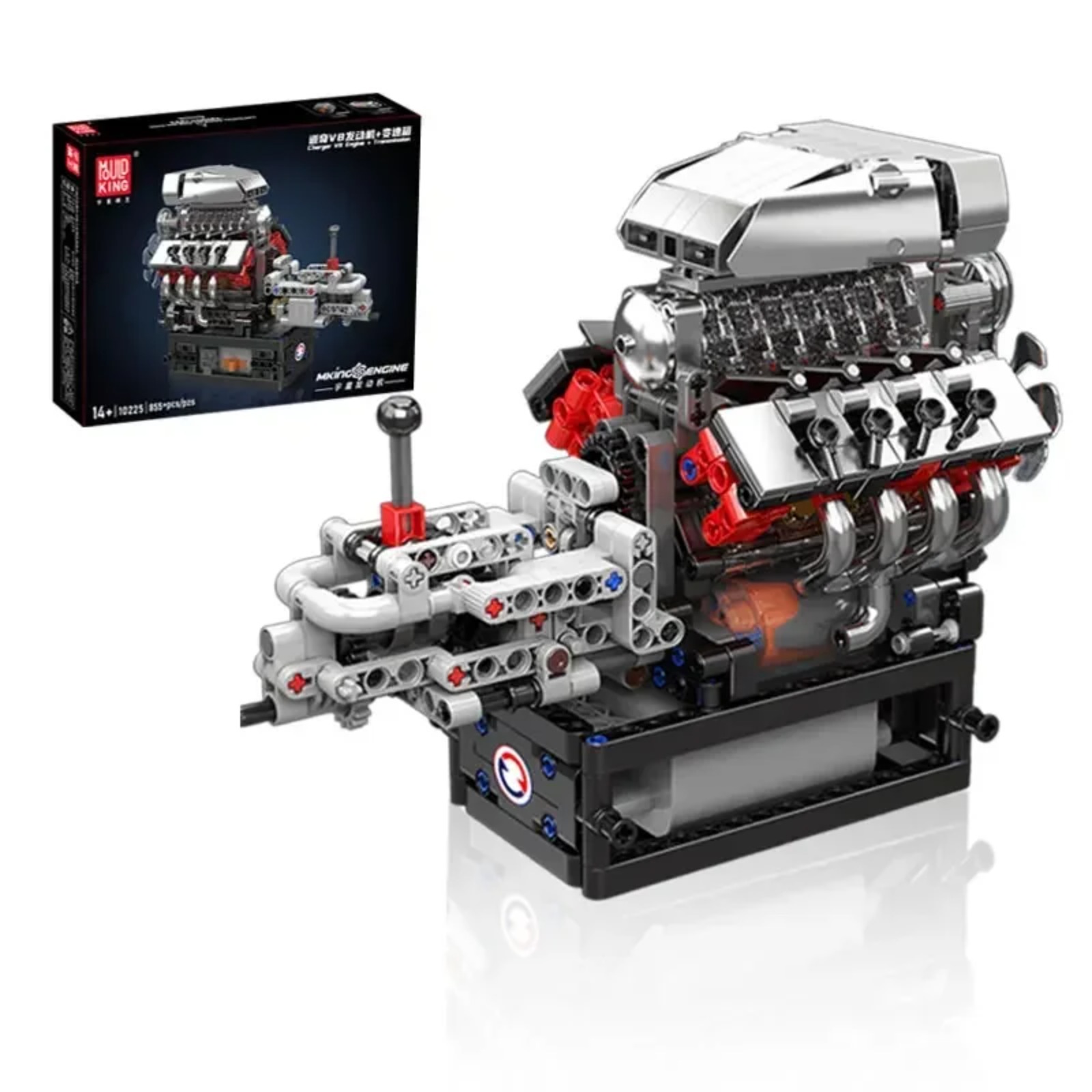مجموعة بناء نموذج المحرك Mould - مراجعة Model Kit V8 وسعره