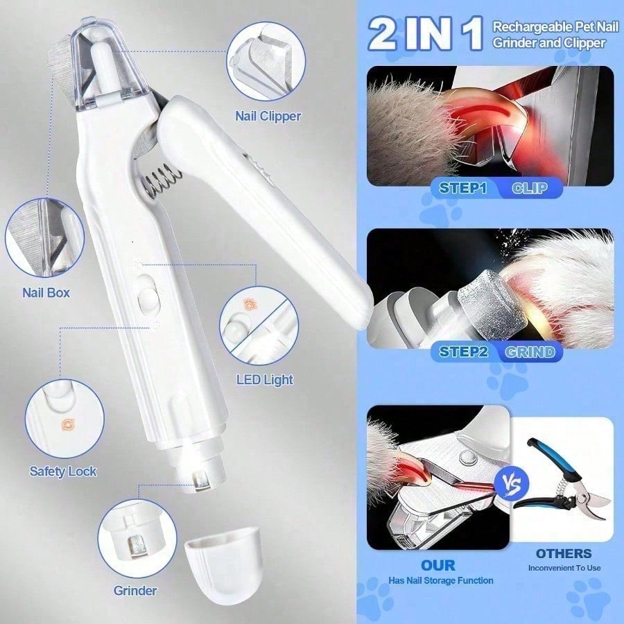 مقص أظافر الكلاب الجديد 2 في 1 - مراجعة Model Kit Clipper وسعره