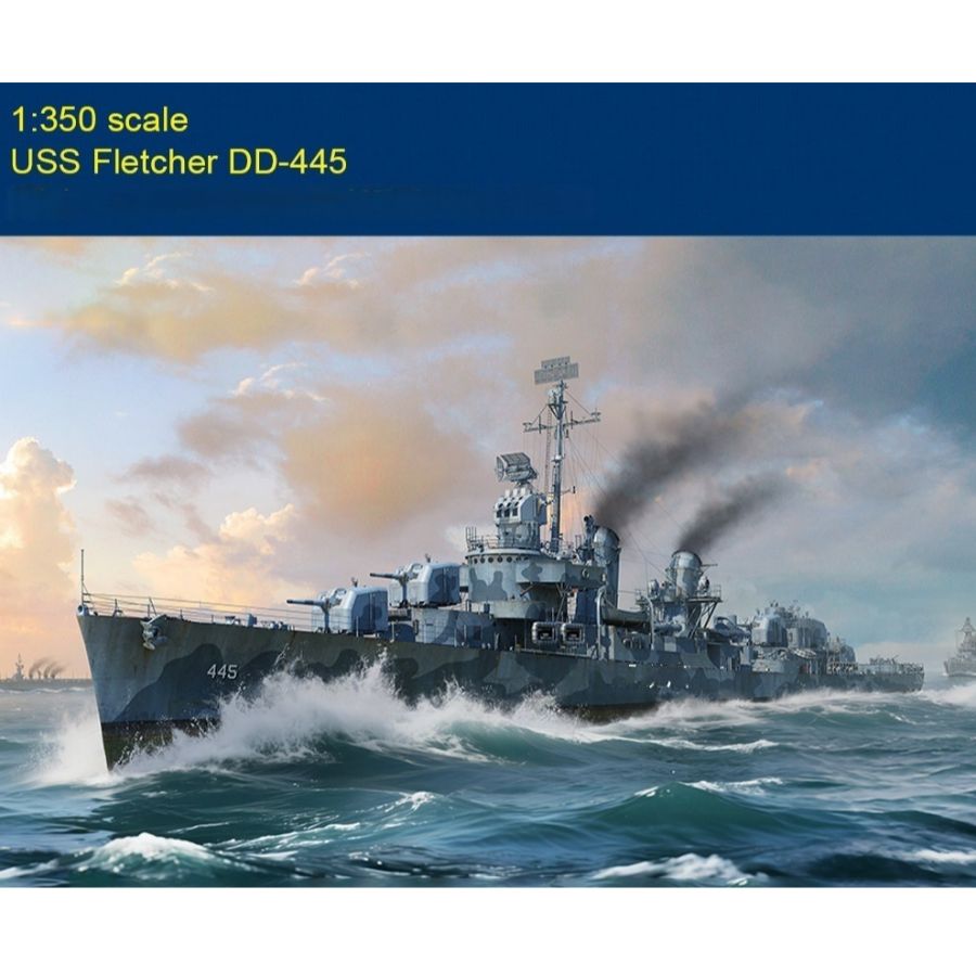 طقم نموذج تجميعي بمقياس 1/350  - مراجعة Model Kit Destroyer وسعره