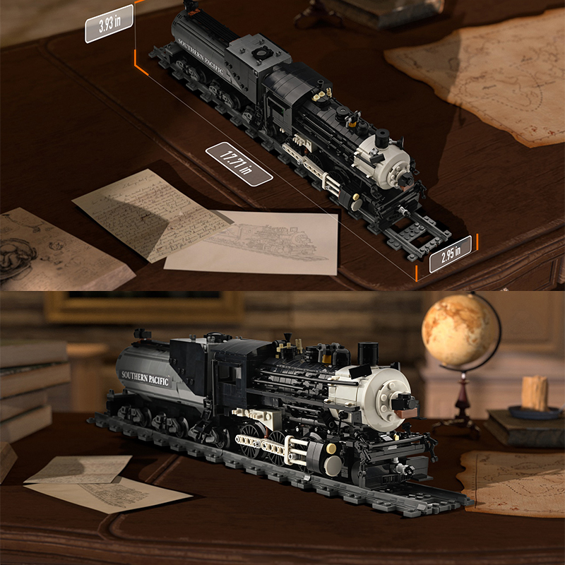 1/38 CN5700 قطار البخار بناء ب - مراجعة Model Kit Locomotive وسعره