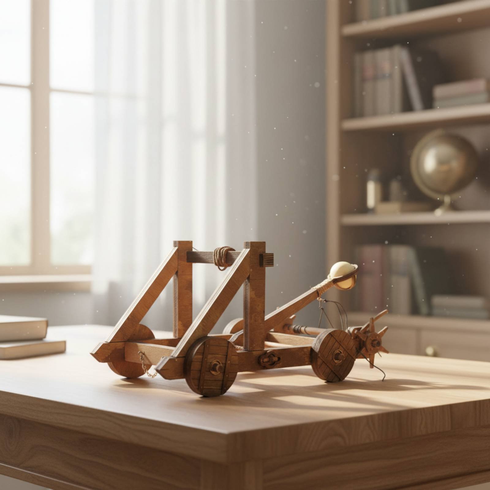 لعبة تجميع آلة الحصار الملتوية - مراجعة Model Kit Engine وسعره