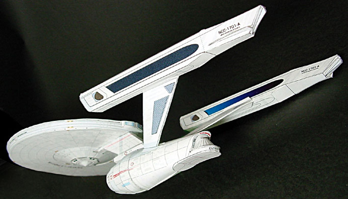 ستار تريك U.S.S. NCC-1701-A ال - مراجعة Model Kit Fantasy وسعره