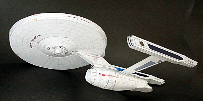 ستار تريك U.S.S. NCC-1701-A ال - مراجعة Model Kit Fantasy وسعره