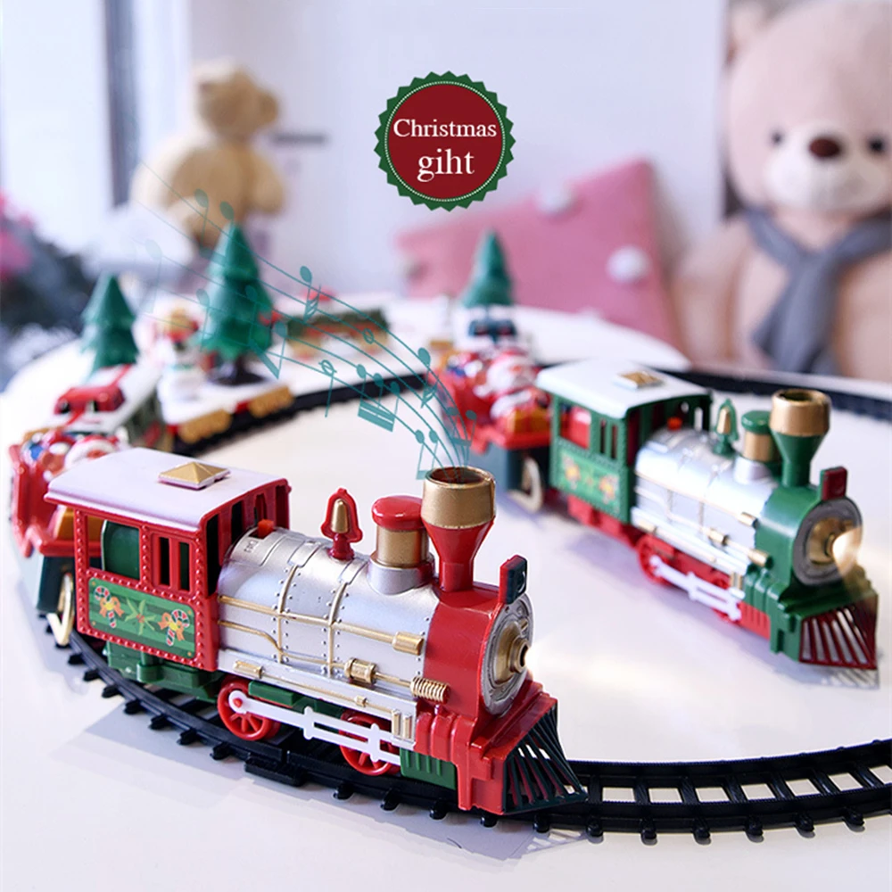 عيد الميلاد احتفالي قطار قاطرة - مراجعة Model Kit Locomotive وسعره