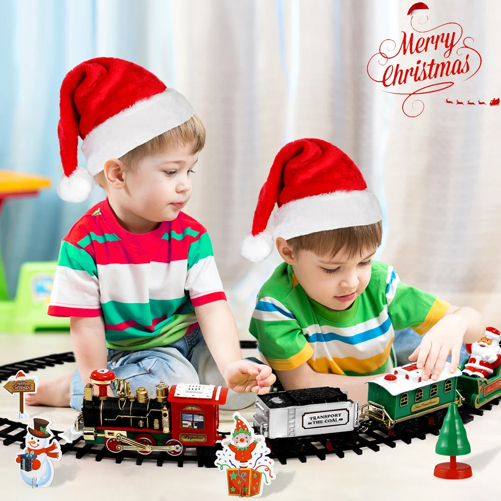 عيد الميلاد احتفالي قطار قاطرة - مراجعة Model Kit Locomotive وسعره