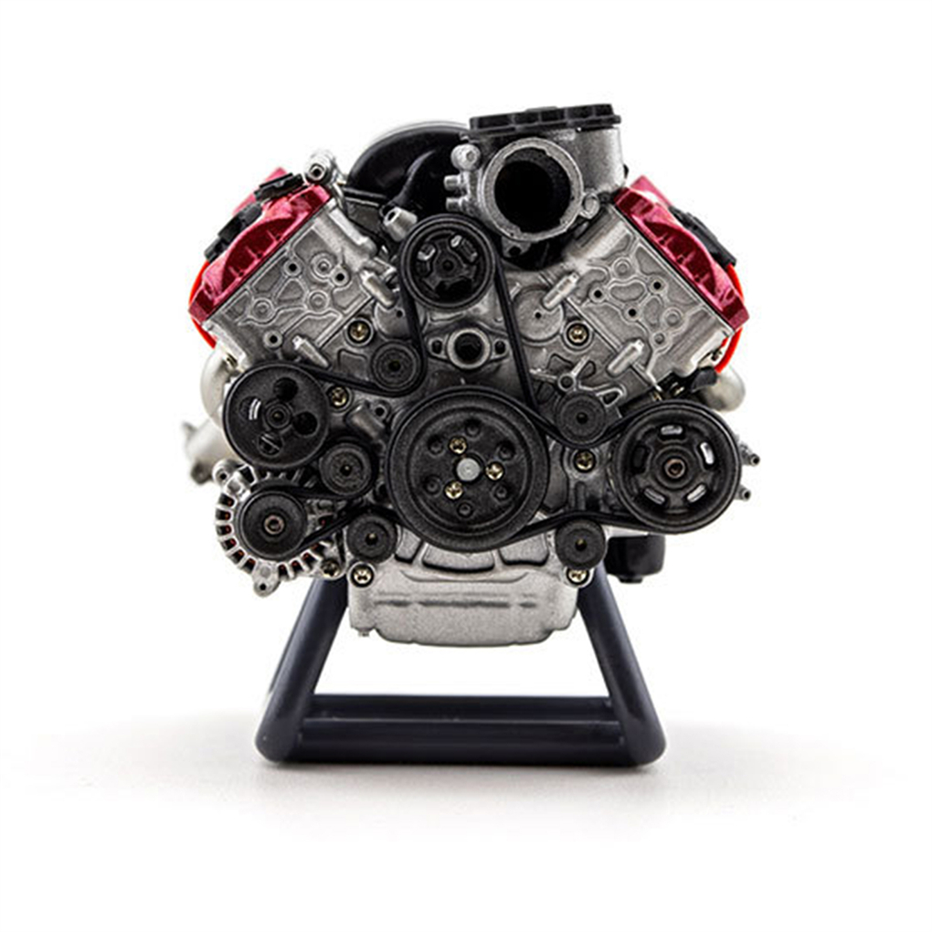 طقم تجميع نموذج محرك V8 داخلي  - مراجعة Model Kit Engine وسعره