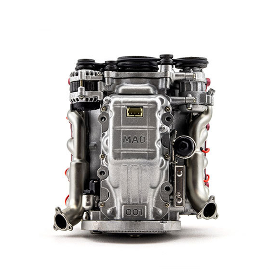 طقم تجميع نموذج محرك V8 داخلي  - مراجعة Model Kit Engine وسعره