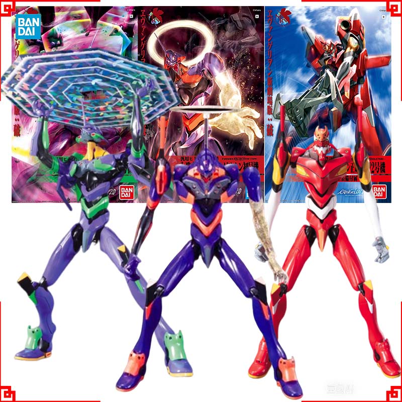 بانداي طقم نماذج إيفانجيليون E - مراجعة Model Kit Eva 02 وسعره