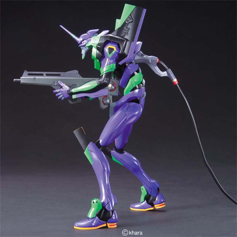 بانداي طقم نماذج إيفانجيليون E - مراجعة Model Kit Eva 02 وسعره