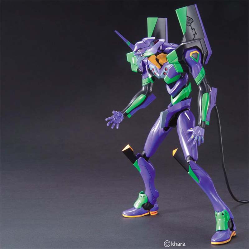 بانداي طقم نماذج إيفانجيليون E - مراجعة Model Kit Eva 02 وسعره