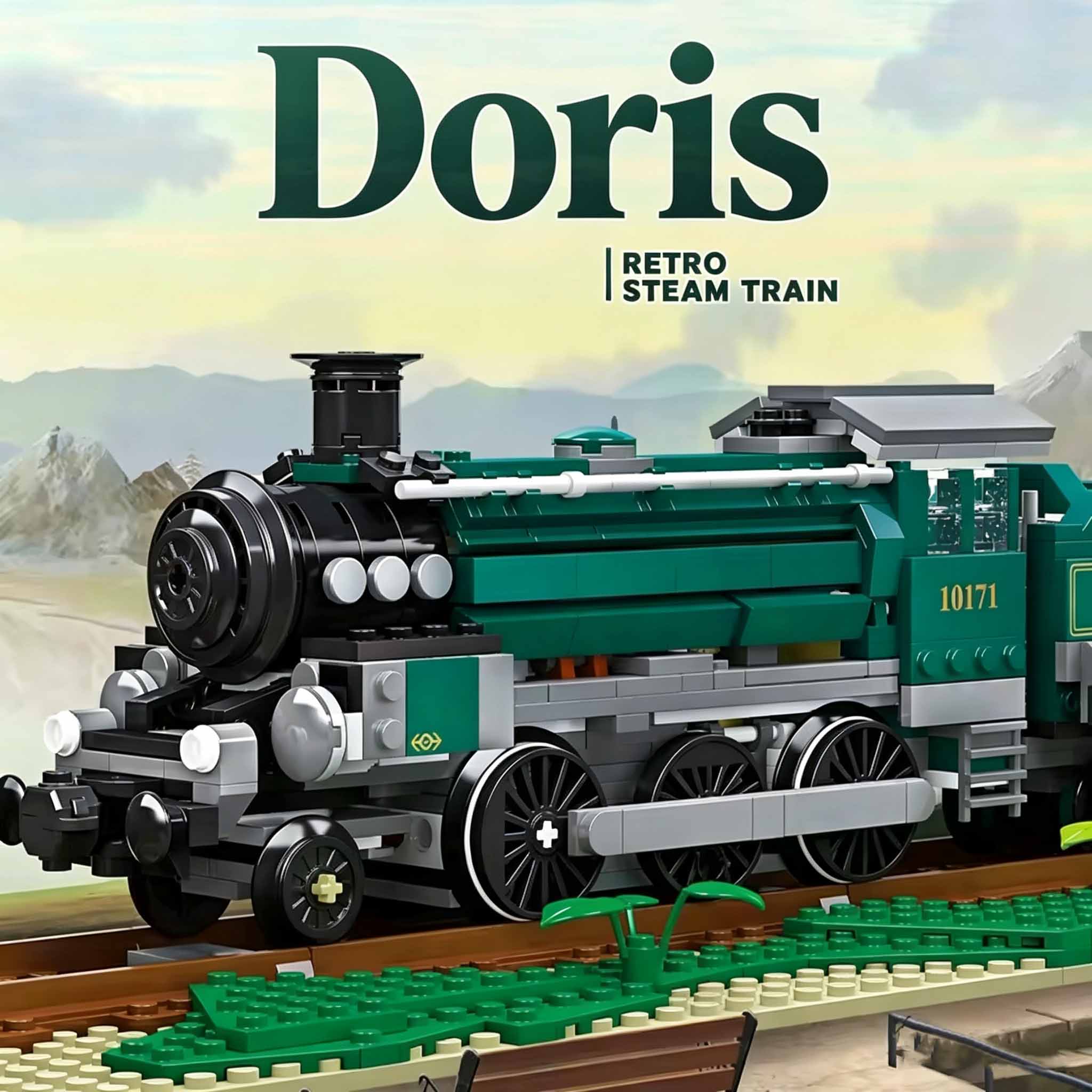 مجموعة مكعبات بناء قطار بخاري  - مراجعة Model Kit Locomotive وسعره