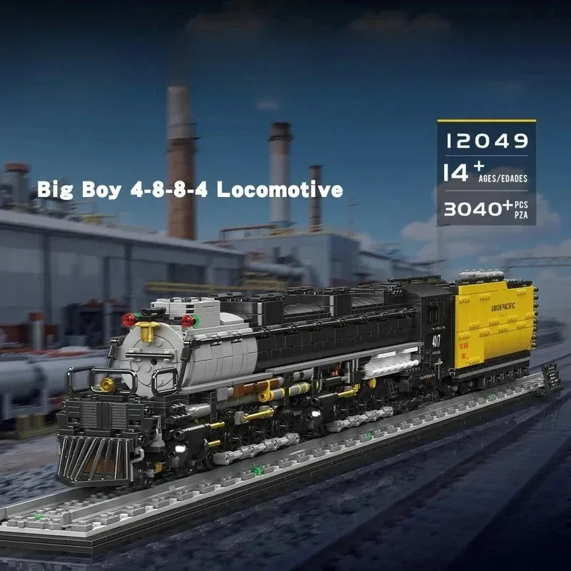 3040 قطعة من مكعبات البناء من  - مراجعة Model Kit Locomotive وسعره