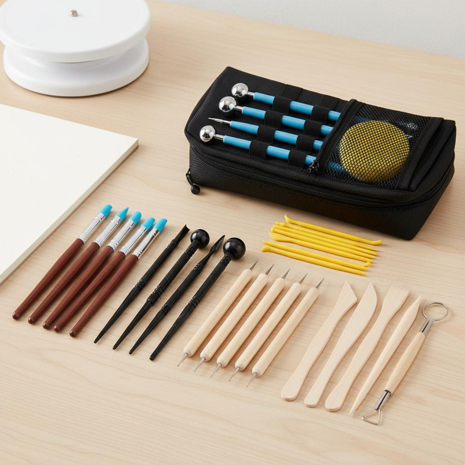 طقم تشكيل الطين المكون من 38 ق - مراجعة Model Kit Tool وسعره
