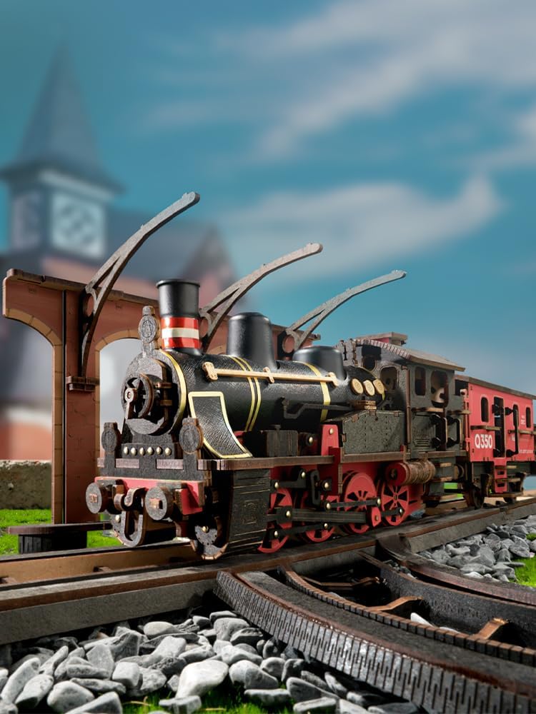 مجموعة نماذج قطار البخار من Ro - مراجعة Model Kit Locomotive وسعره