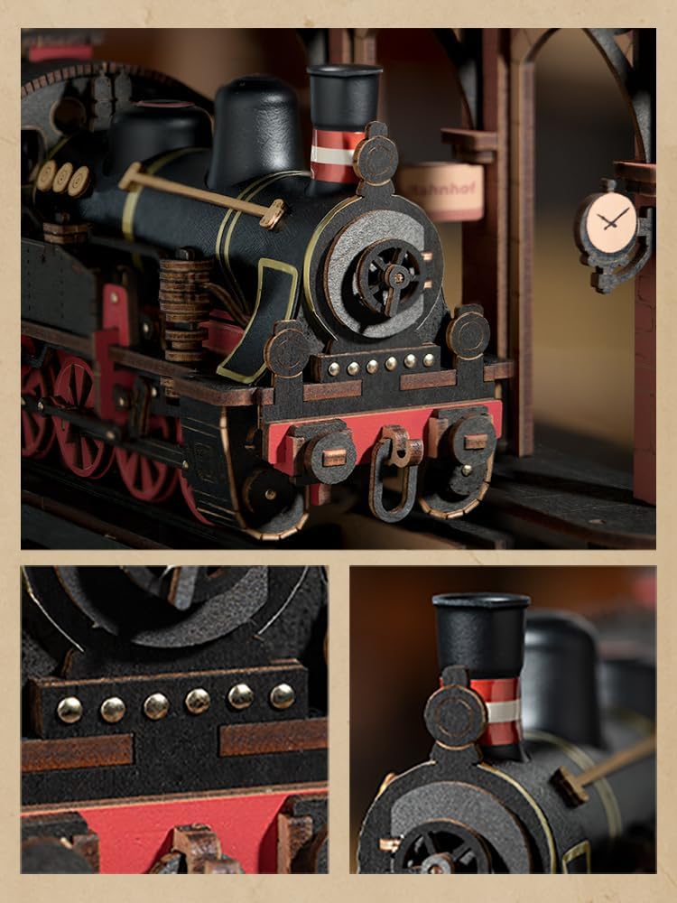 مجموعة نماذج قطار البخار من Ro - مراجعة Model Kit Locomotive وسعره