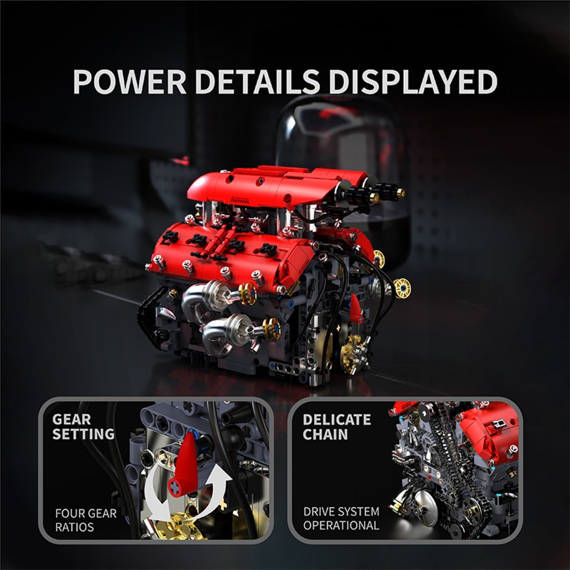 مجموعة مكعبات بناء كهربائية T5 - مراجعة Model Kit V8 وسعره