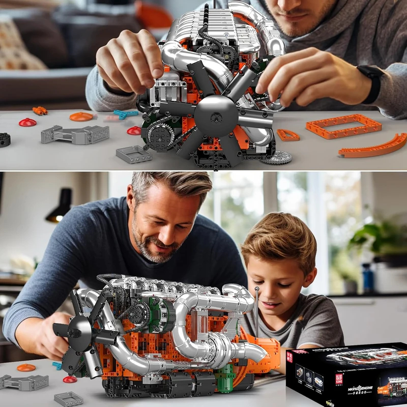 مجموعة موديل محرك شاحنة V8 ثنا - مراجعة Model Kit V8 وسعره