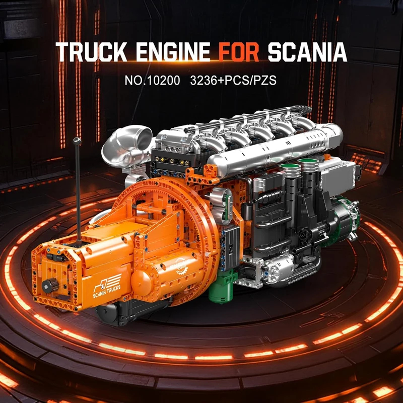 مجموعة موديل محرك شاحنة V8 ثنا - مراجعة Model Kit V8 وسعره