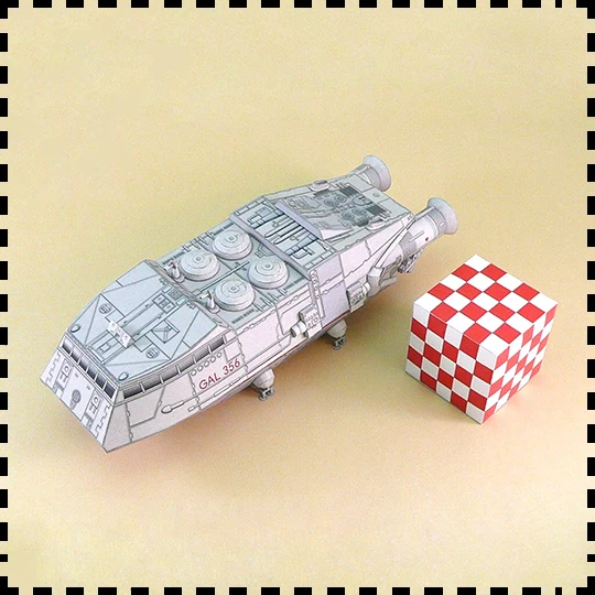 مقياس 1:120 Battlestar Galacti - مراجعة Model Kit Fantasy وسعره