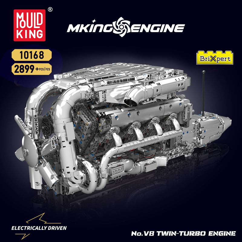 مجموعة محرك توربو مزدوجة من مو - مراجعة Model Kit V8 وسعره